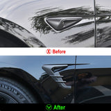 Sporty Side Camera Trim Covers for Tesla Model 3 Highland & 2024+ Model Y (HW4.0) – Sporty Look & Camera Protection | Teego