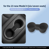 TESSGO Silicone Cup Holder Insert FOR Tesla Model X 2021–2025+(6/7-Seater)