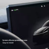 Silicone Center Screen Protection Frame for Tesla Model Y Juniper 2025 / Model 3 Highland 2024+