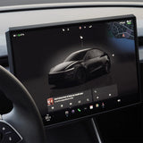 Silicone Center Screen Protection Frame for Tesla Model Y Juniper 2025 / Model 3 Highland 2024+