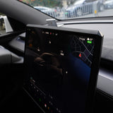 Silicone Center Screen Protection Frame for Tesla Model Y Juniper 2025 / Model 3 Highland 2024+