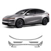 Smoked TPU Headlight and Taillight Tint Protection Film for Tesla Model Y L 6-Seater 2026+