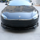 Aero Sporty Front Lip Spoiler for Tesla Model 3 Highland 2024+