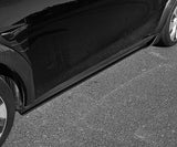 Sporty ABS Plastic Side Skirts for Tesla Model Y (2020+)