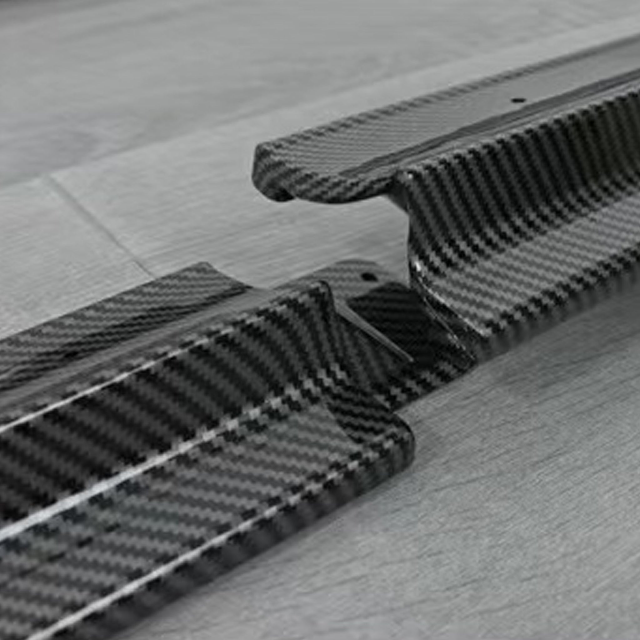 Sporty ABS Plastic Side Skirts for Tesla Model Y (2020+)