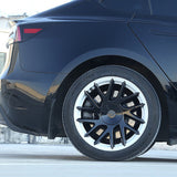 Sporty and Stylish Wheel Covers for 2024+ Model 3 18'' Wheels