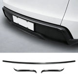 Stainless Steel Front & Rear Bumper Protection Trim for Tesla Model Y L 2026+