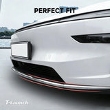 Stainless Steel Front & Rear Bumper Protection Trim for Tesla Model Y L 2026+