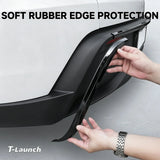 Stainless Steel Front & Rear Bumper Protection Trim for Tesla Model Y L 2026+