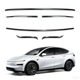 Stainless Steel Front & Rear Bumper Protection Trim for Tesla Model Y L 2026+