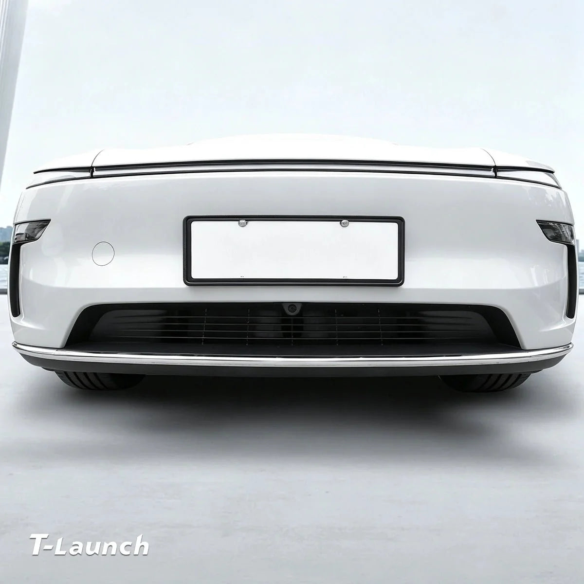 Stainless Steel Front & Rear Bumper Protection Trim for Tesla Model Y L 2026+