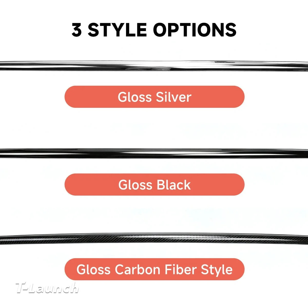 Stainless Steel Front & Rear Bumper Protection Trim for Tesla Model Y L 2026+