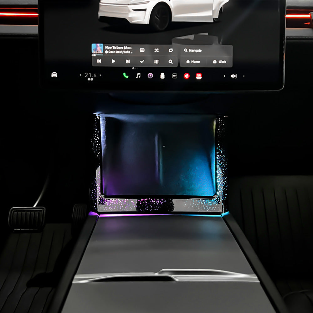 Starlight Ambient LED Lighting Kit for Tesla Model 3 Highland & Model Y Juniper Wireless Charging Frame