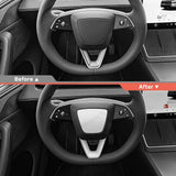 ABS Steering Wheel Center & V-Shape Trim for Tesla Model YL 2026+