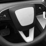 ABS Steering Wheel Center & V-Shape Trim for Tesla Model YL 2026+