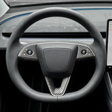 ABS Steering Wheel Trim Cover Kit for Tesla Model YL 2026+