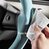 Steering Wheel Cover For Tesla Model 3/Y-Vehicle Parts & Accessories-Teego