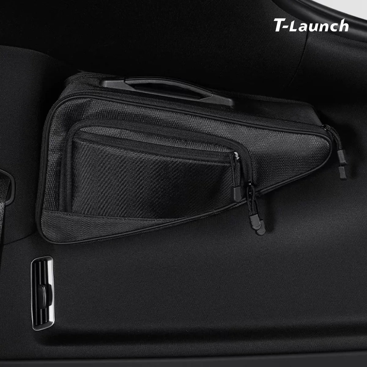 Rear Triangle Window Storage Bag for Tesla Model Y L 2026+