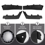 Tessgo Wheel Fairing Delete Covers & Mud Flaps for Tesla Cybertruck