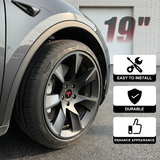 Tessgo 19" Aero Performance Hubcaps Compatible with Tesla Model Y