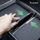 TPE Center Console Organizer Tray for Tesla Model Y Juniper / Model 3 Highland / Model YL