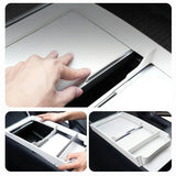 TPE Center Console Organizer Tray for Tesla Model Y Juniper / Model 3 Highland / Model YL