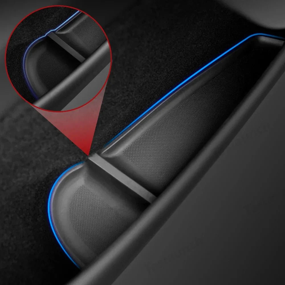 TPE Door Pocket & Cup Holder Liners for Tesla Model Y L 2026+