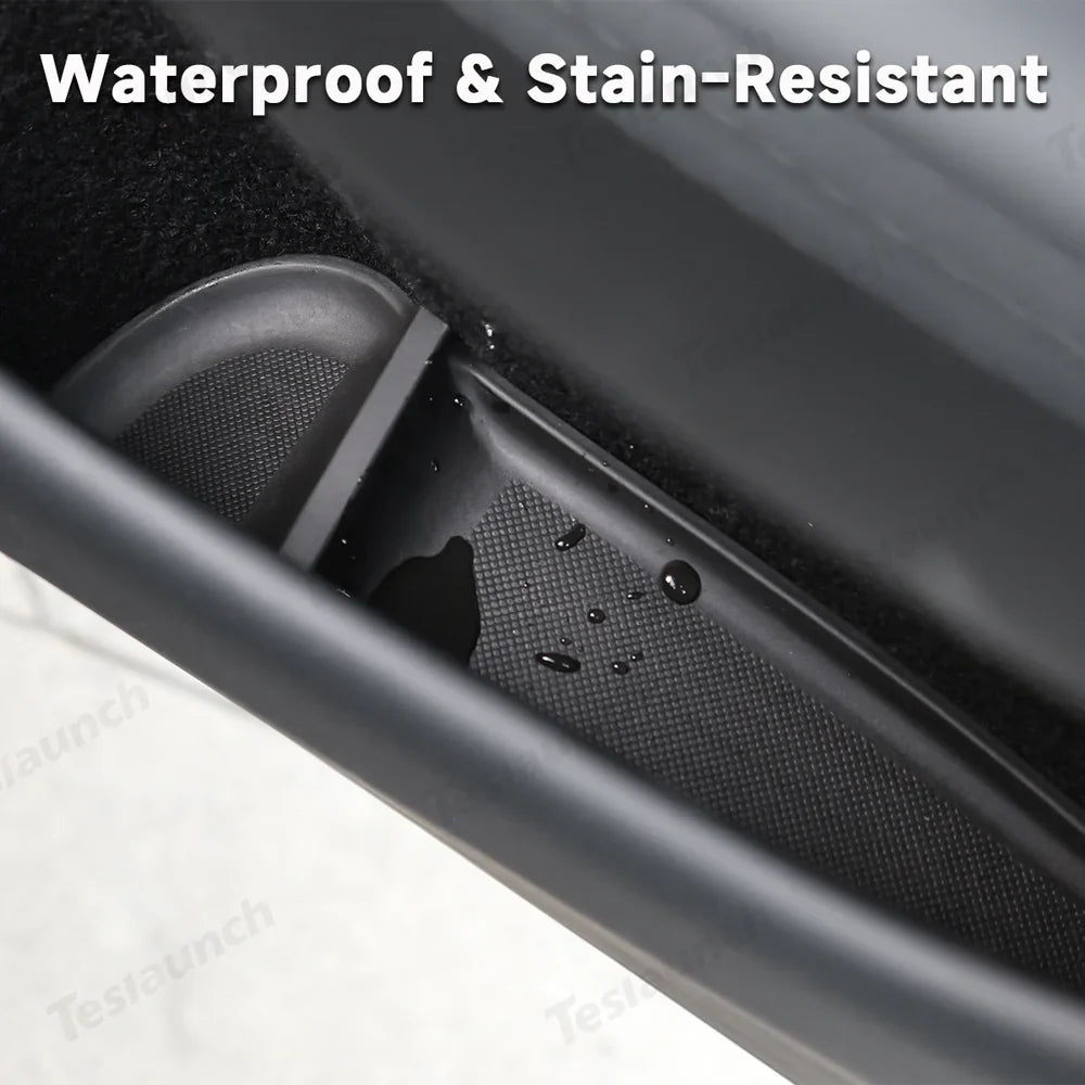 TPE Door Pocket & Cup Holder Liners for Tesla Model Y L 2026+