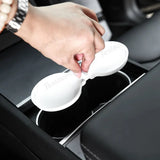 TPE Door Pocket & Cup Holder Liners for Tesla Model Y L 2026+