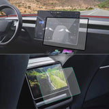 Tempered Glass Screen Protector for Front + Rear Screens – 2024+ Model 3 Highland & 2025 Model Y Juniper