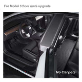 Bundle: Model 3 Floor Mats & Liners Full Set 8 PCS 2017-2023.9