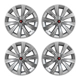 Sport Style 18" Wheel Covers for Model 3 2017–2023 Matte Black Set of 4