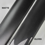 Matte vs glossy finish: Tesla Carbon Fiber Dashboard