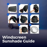 Bundle: Tesla Model 3 Highland 2024+ Sunshade Set (Roof+Windshield Glass Sunshade)