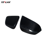 Real Carbon Fiber Mirror Covers For Tesla Model Y-Motor Vehicle Frame & Body Parts-Teego