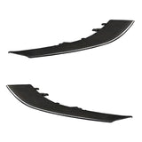 Carbon Fiber Headlight Eyebrow Trim Replacement For Tesla Model 3 & Y