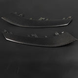 Carbon Fiber Headlight Eyebrow Trim Replacement For Tesla Model 3 & Y