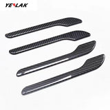 Glossy finish Carbon Fiber Door Handle Wrap For Tesla Model 3 & Y