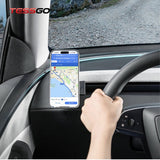 TESSGO A-Pillar Magnetic Phone Mount FOR Tesla Model 3 Highland 2024+ & Model Y Juniper 2026+