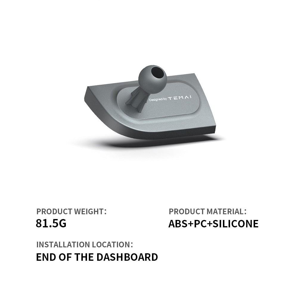 Tesla A-Pillar Magnetic Phone Mount – Custom Fit for Model 3 Highland (2024+) & Model Y Juniper (2026+), Left & Right-Hand Drive