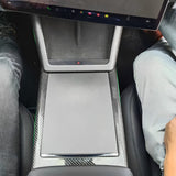 Carbon Fiber Console Side Trim for 2021-2026 Tesla Model S/X | Teego