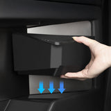 Tesla Cybertruck Door Organizer Tray (2024-2025) - Custom Fit Silicone Storage Inserts for Hidden Interior Organization