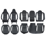 Tesla Cybertruck Custom Leather Full Wrapping Seat Covers
