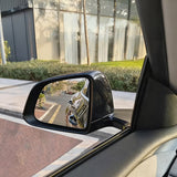 In-car view of Tesla Door Handle Add-On installed on Model 3 & Model Y