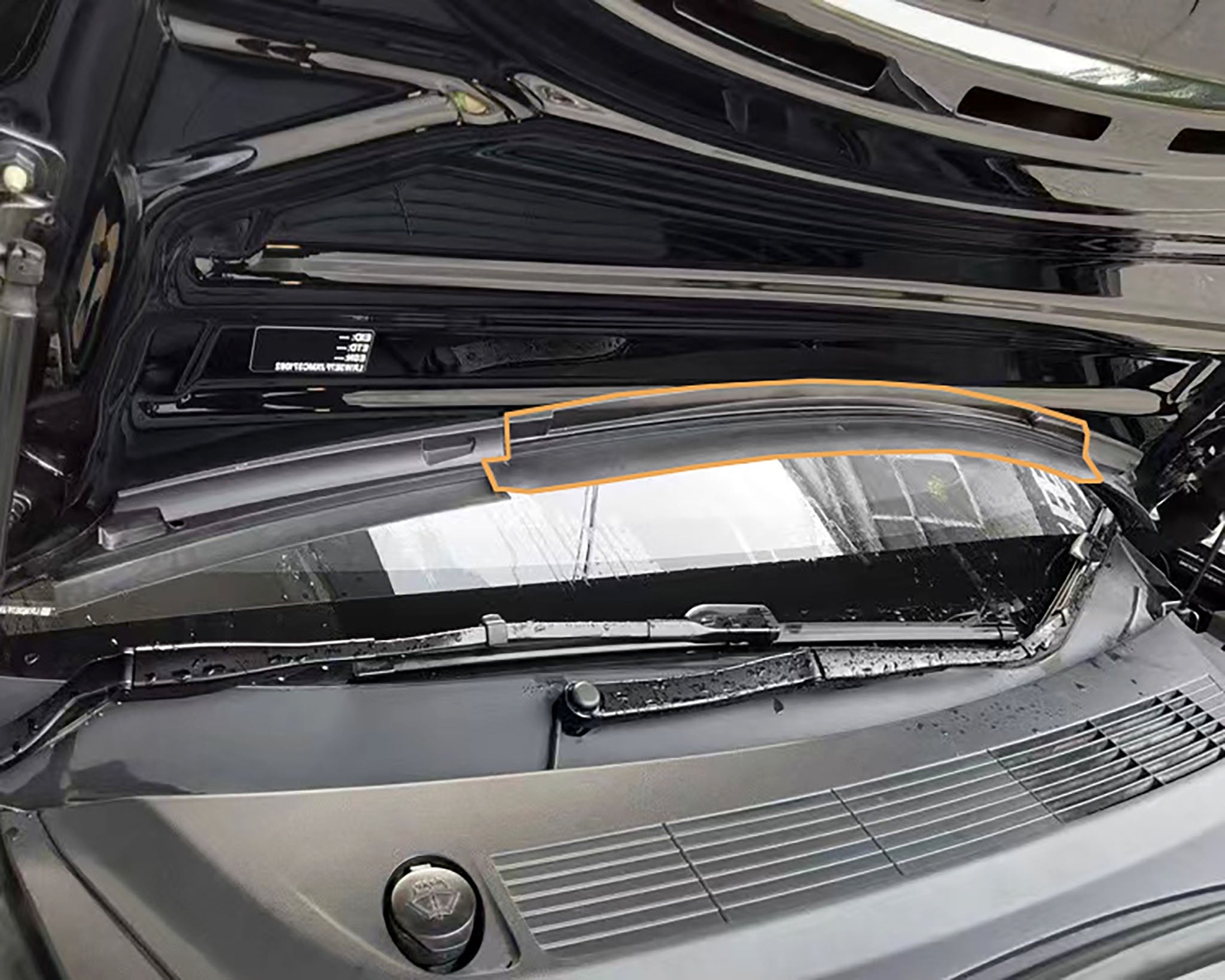 Front Trunk Weather Rubber Seal For Tesla Model 3-Vehicle Parts & Accessories-Teego