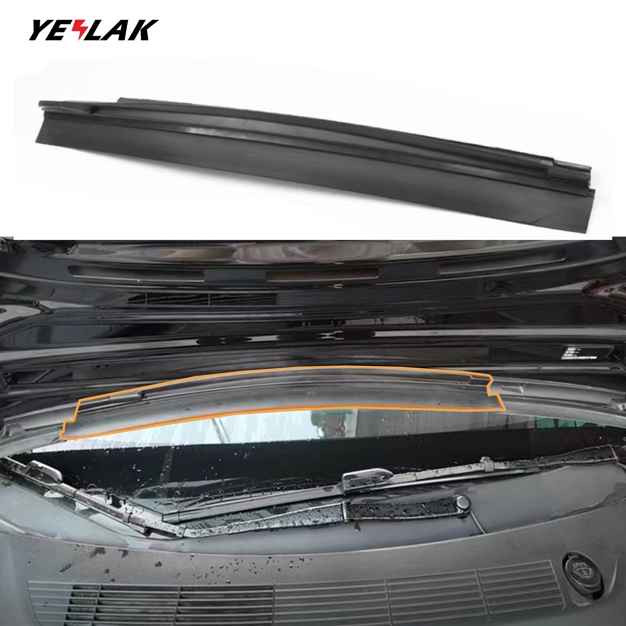 Front Trunk Weather Rubber Seal For Tesla Model 3-Vehicle Parts & Accessories-Teego