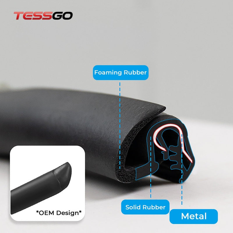 Tesla Model 3 / Y Wind Noise Reduction Door Seal Kit