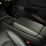 Carbon Fiber Center Console Side Trim Wrap For Tesla Model 3&Y