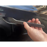 Tesla model y 3 Carbon Fiber Door Handle Wrap effect diagram