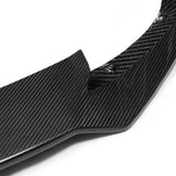 Tesla Model S Carbon Fiber Front Lip Splitter & Aero Body Kit - Matte/Glossy Finish | High Downforce Design 2021-2025